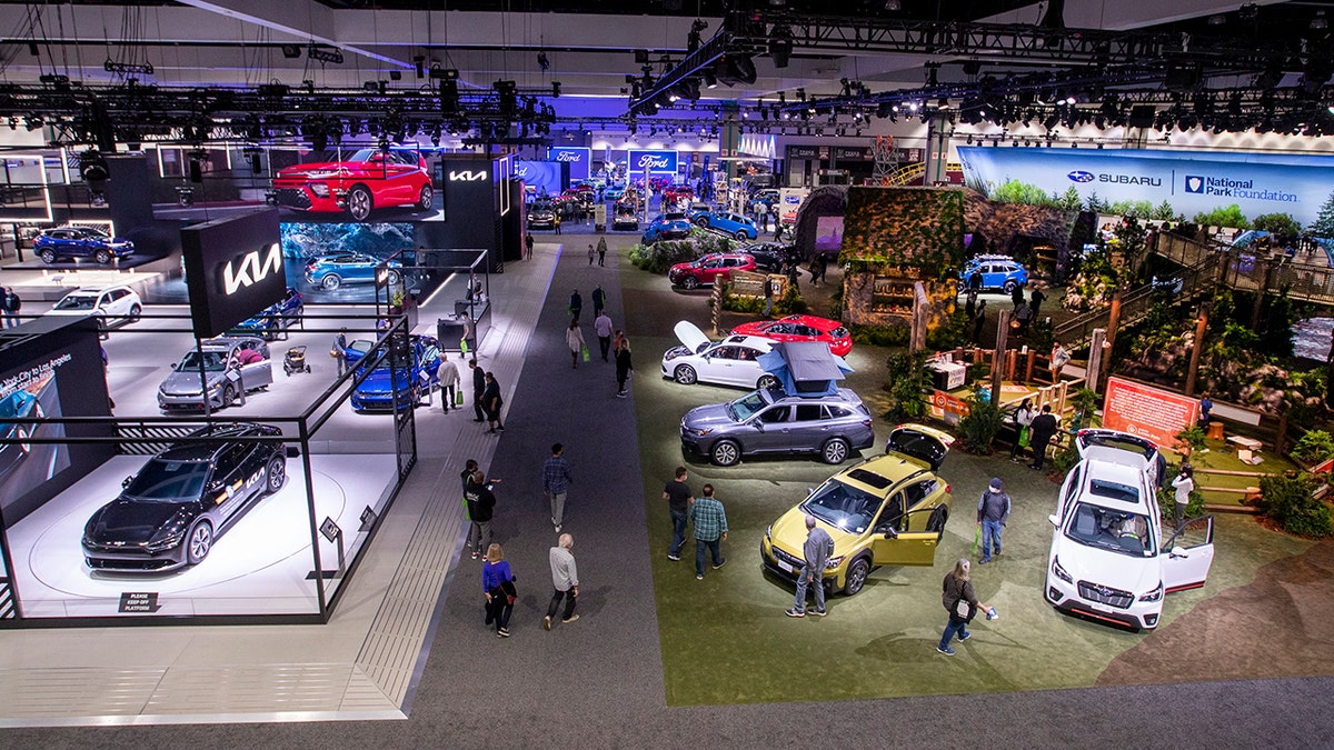 Despite production shortages automakers continue to roll out new models at events like the L.A. Auto Show.