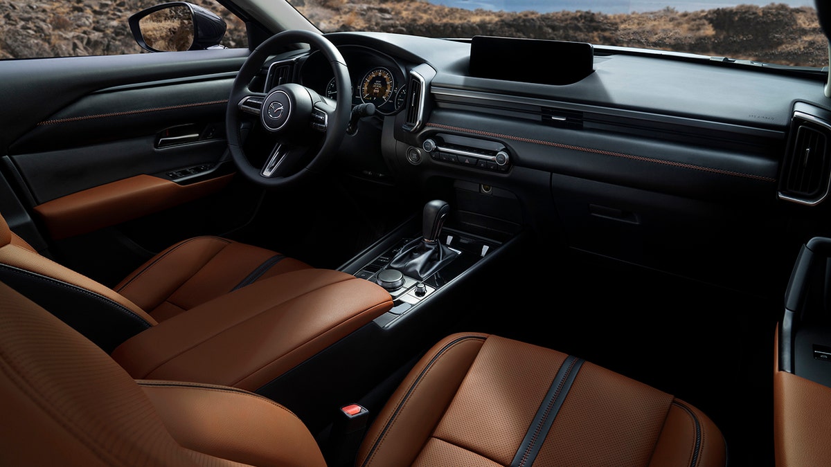 The Mazda CX-50 will be offered with Terracotta-colored upholstery.
