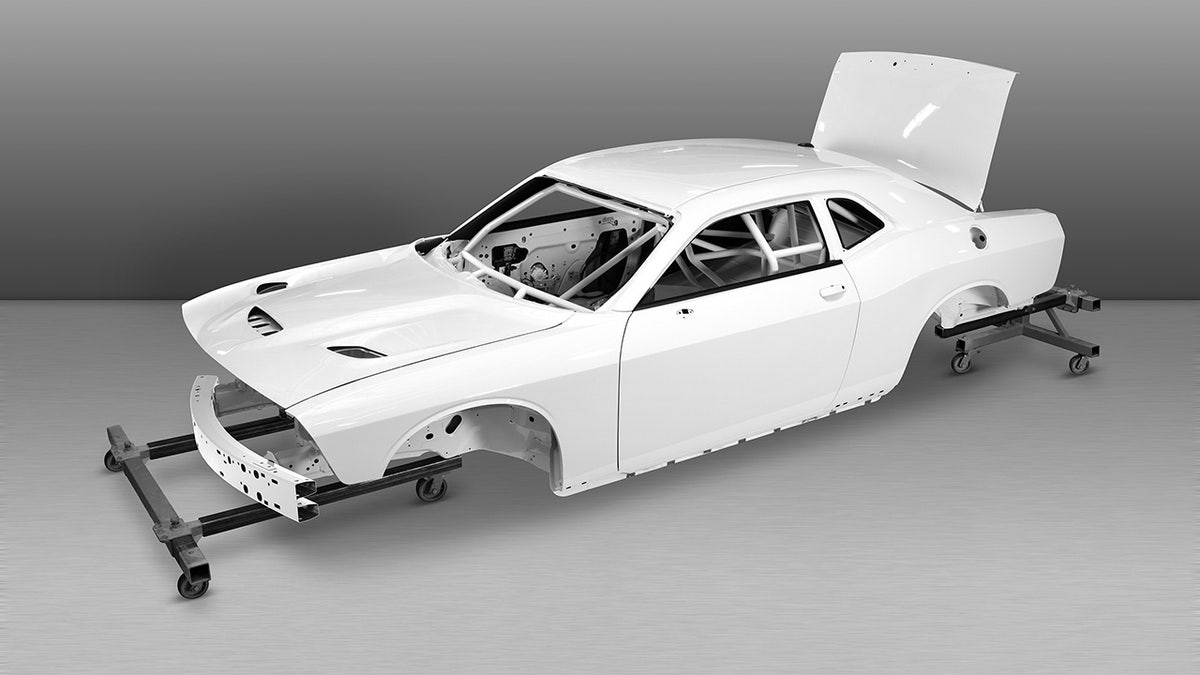 Direct Connection will sell a body-in-white Dodge Challenger shell for drag racing builds.