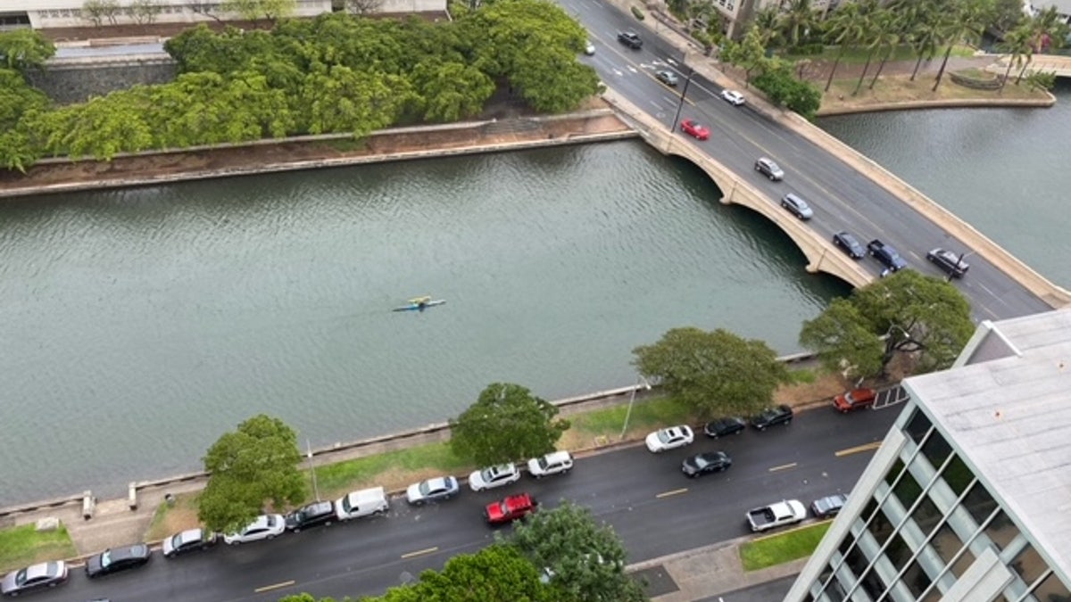 The wreck happened on Ala Wai Boulevard, a busy street in the Waikiki neighborhood.