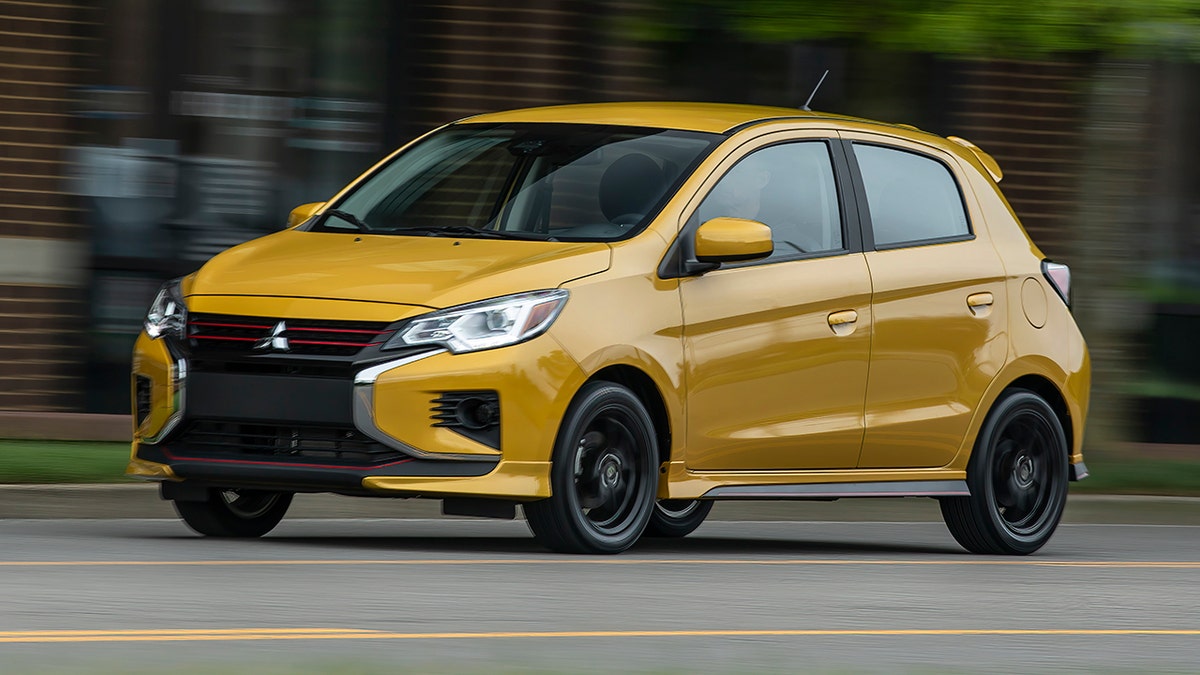 The Mitsubishi Mirage is the least-powerful car on sale.