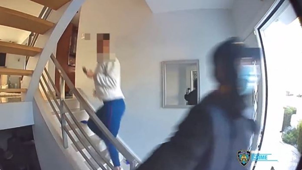 Two thieves impersonating NYPD officers raided a home in the Bronx, N.Y., earlier this month, tying up the homeowners and making off with more than $100,000 in cash and jewelry, authorities said.