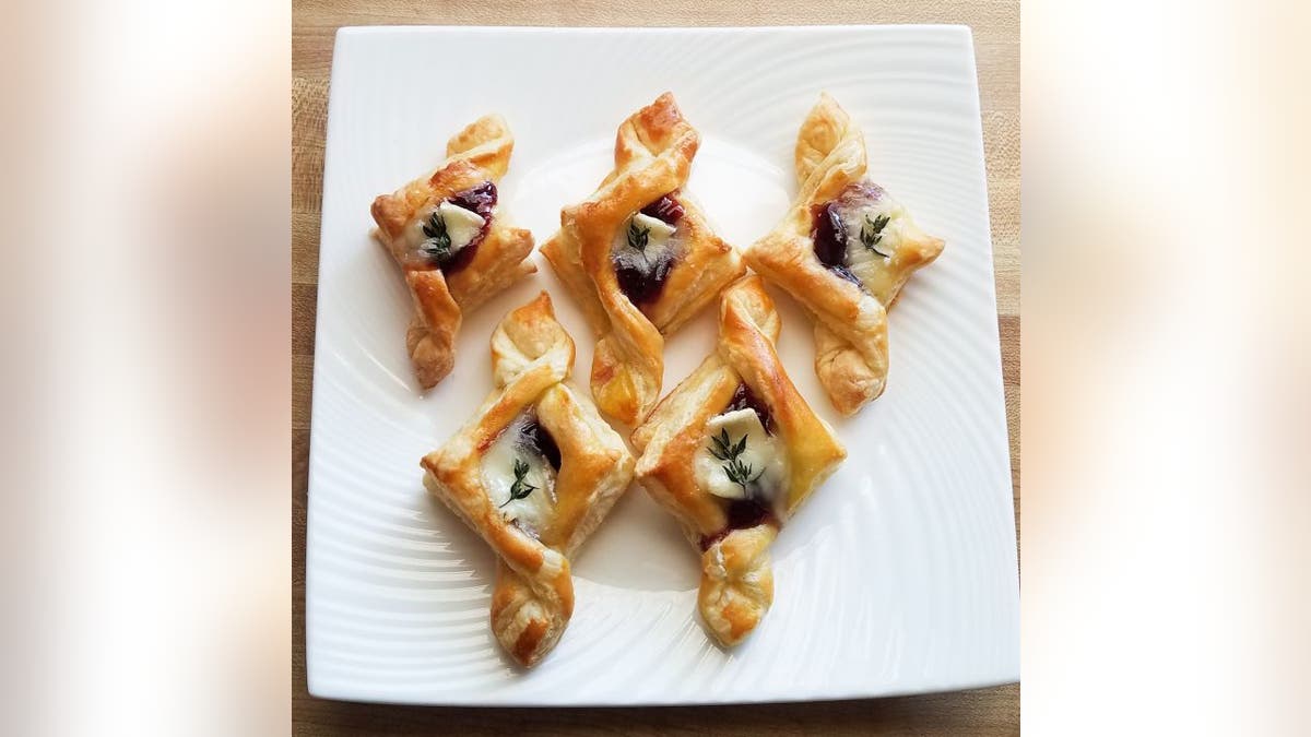 These cranberry brie tarts can be made in 30 minutes, according to Alea Chappell.