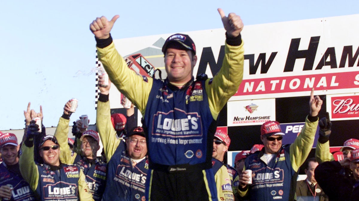 Robby Gordon won his first Cup Series race at the 2001 New Hampshire 300.