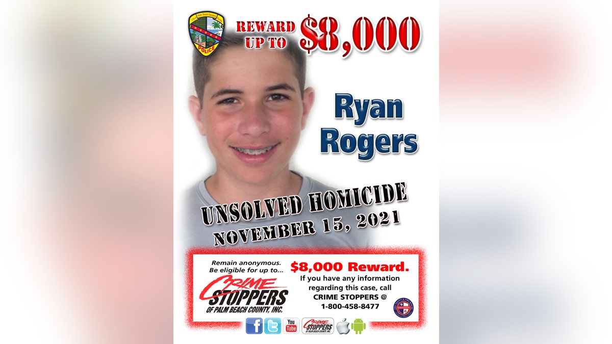 Ryan Rogers Palm Beach Gardens crime stoppers