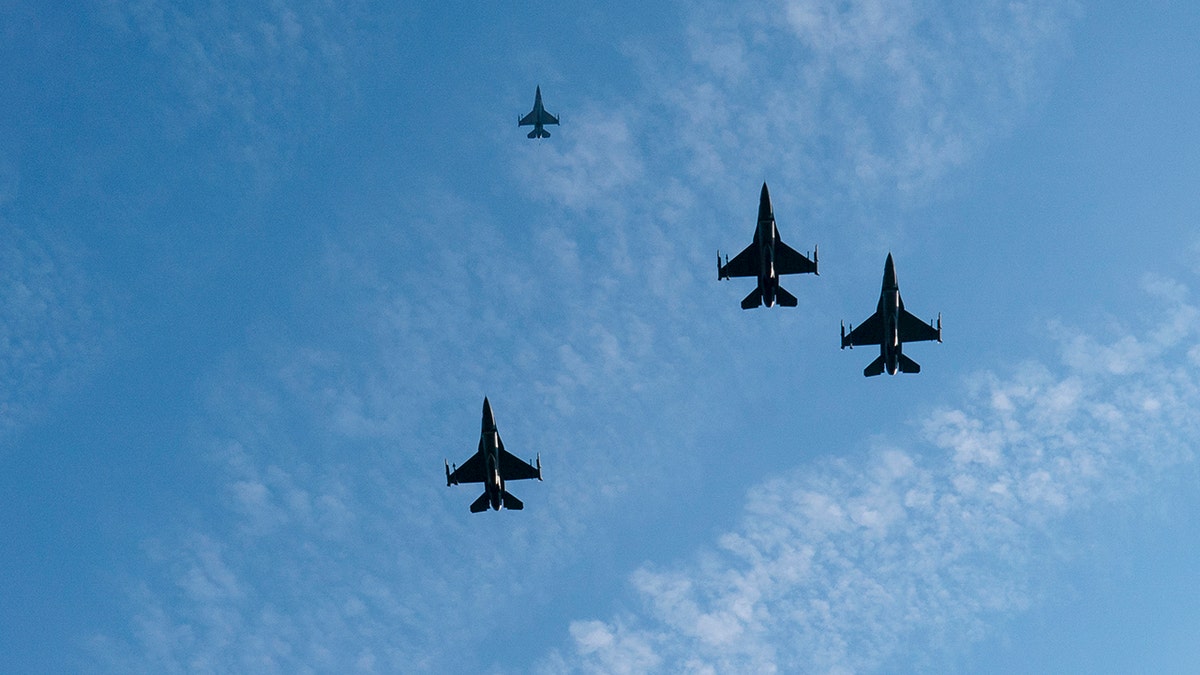 U.S. Air Force F-16 Fighting Falcons