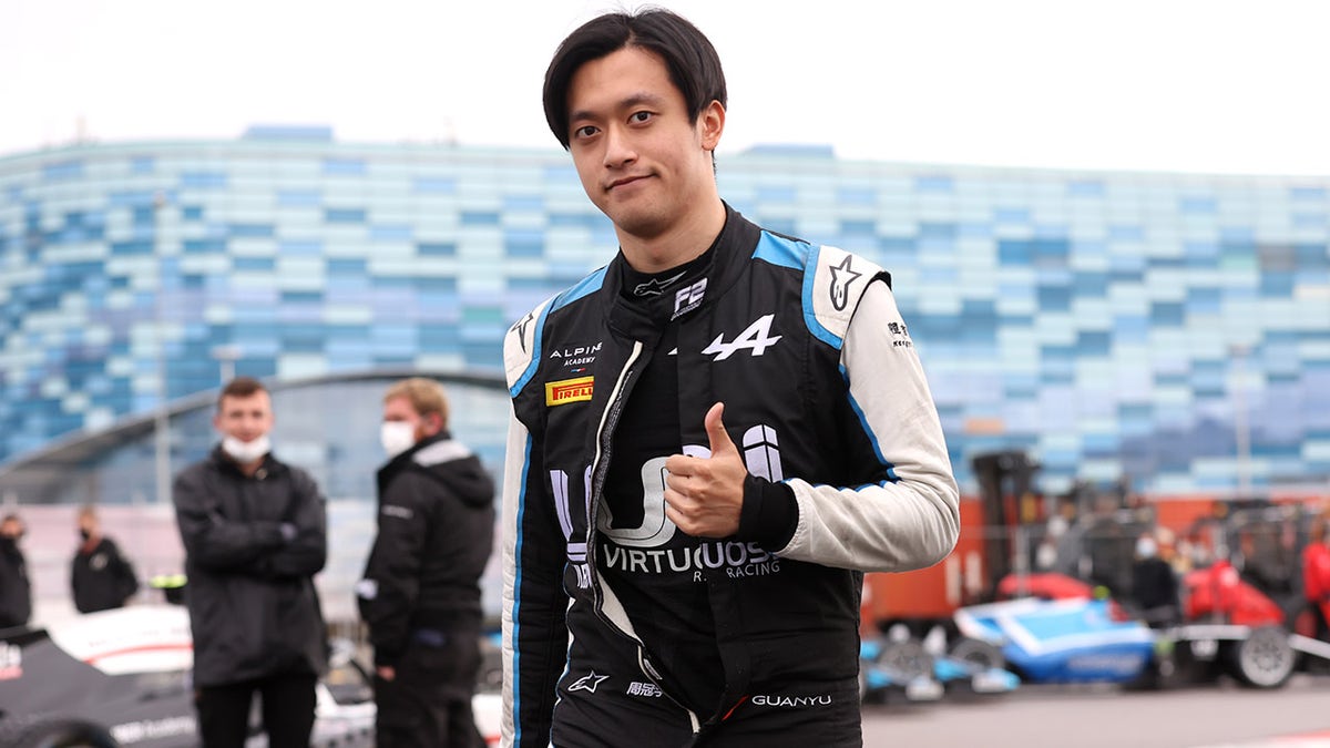 Guanyu Zhou will become Formula One's first Chinese driver in 2022.