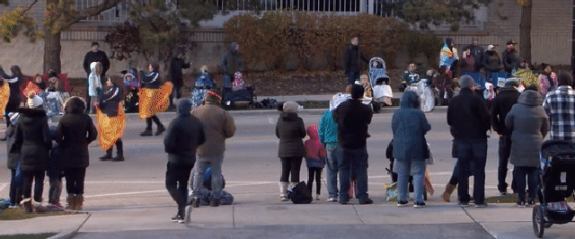 SUV seen plowing at high-speed into Christmas parade as children watched in terror