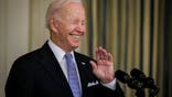 WASHINGTON, DC - NOVEMBER 06: U.S. President Joe Biden speaks during a press conference in the State Dinning Room at the White House on November 6, 2021 in Washington, DC. The President is speaking after his Infrastructure bill was finally passed in the House of Representatives after  negotiations with lawmakers on Capitol Hill went late into the night. (Photo by Samuel Corum/Getty Images)