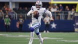 Dallas Cowboys quarterback Dak Prescott (4) runs the ball for a long gain in the first half of an NFL football game against the Denver Broncos in Arlington, Texas, Sunday, Nov, 7, 2021.