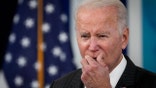President Biden speaks about the authorization of the COVID-19 vaccine for children ages 5-11, in the South Court Auditorium on the White House campus on Nov. 3, 2021 in Washington, D.C. (Photo by Drew Angerer/Getty Images)