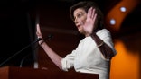 WASHINGTON, DC - NOVEMBER 04: Speaker of the House Nancy Pelosi (D-CA) takes questions from reporters at her weekly news conference on Capitol Hill on Thursday, Nov. 4, 2021 in Washington, DC.  (Kent Nishimura / Los Angeles Times via Getty Images)