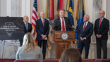 Senator Marshall's Hosts Press Conference on COVID-19 Vaccine Dishonorable Discharge Prevention Act.