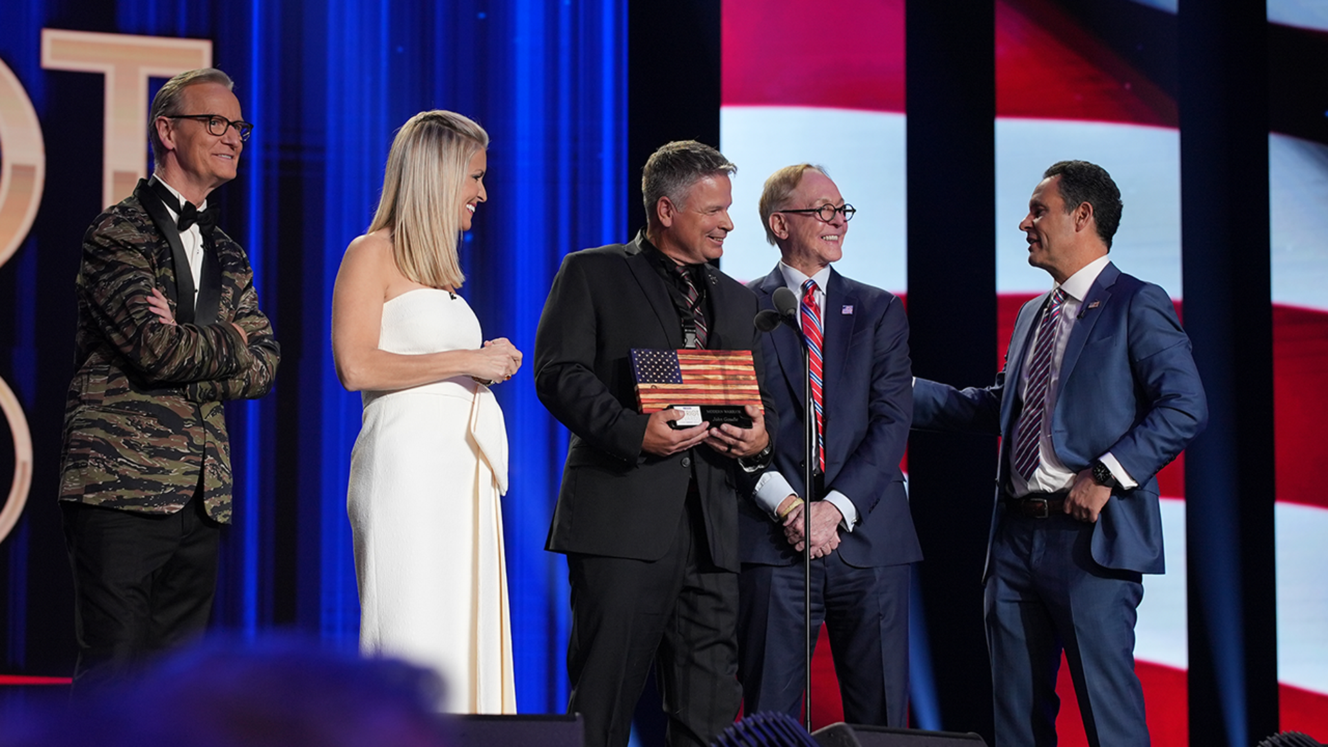 Army Sgt. First Class John Goudie receives ‘Modern Warrior’ award at 2021 Patriot Awards