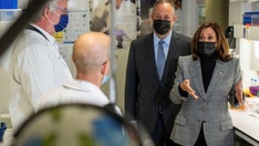 Kamala Harris panned for using 'French accent' to French scientists while touring Parisian lab