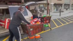 Connecticut police open investigation into brazen caught-on-video theft of grocery store carts full of goods
