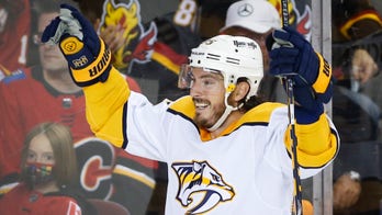 Duchene's overtime goal sends Predators past Flames 3-2