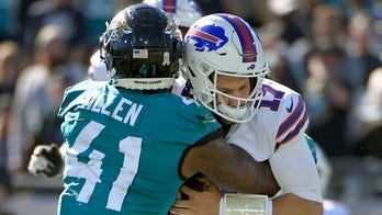 Josh Allen sacks, intercepts Josh Allen during Bills-Jaguars game