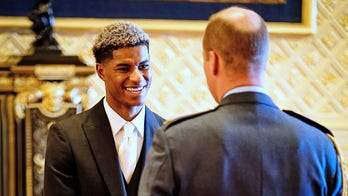 Soccer star Rashford honored for fighting child poverty