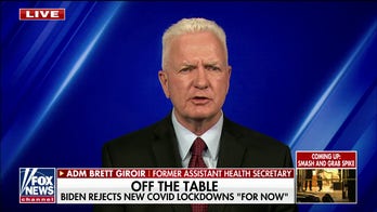 Adm. Giroir hits Dr. Fauci's growing ego: 'He's become much more political'