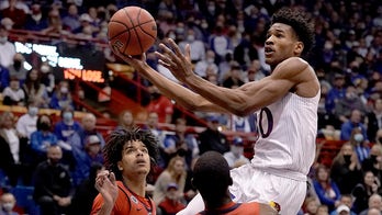 Agbaji scores 25 as No. 3 Kansas beats Stony Brook 88-59