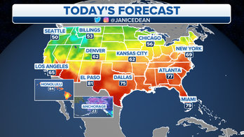 Warm weather forecast for most of US as West sees more rain, mountain snow