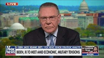 Gen Keane urges Biden to send message to China that their aggression will be confronted, countered