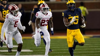No. 9 Michigan tops Indiana 29-7, bounces back from 1st loss