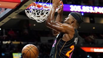 Butler has 32 points, Heat beat Wizards to open 2-game set