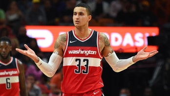 Kyle Kuzma turns heads with wild outfit before Wizards game