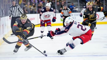 Vegas erases 2-goal deficit to top Blue Jackets 3-2