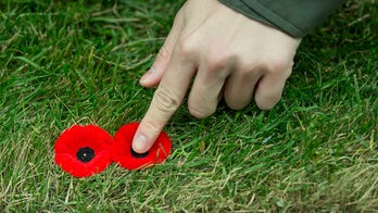 War memorial defaced with graffiti: ‘The real heroes are the vaccinated’