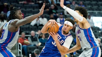 Curry, Maxey lead 76ers past Pistons, 109-98