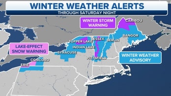 Winter weather forecast for Great Lakes, New England as rain continues for Pacific Northwest