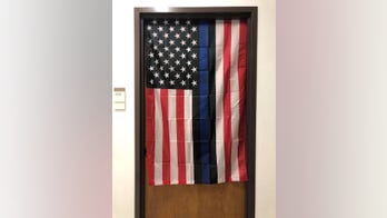 Defiant USC professor won't cave to pressure from students to remove Blue Lives Matter flag