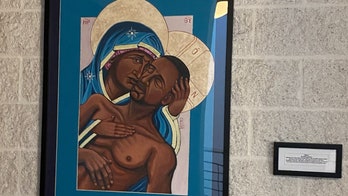 Catholic University painting depicting George Floyd as Jesus is 'heretical, blasphemous,' student says