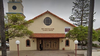 San Diego suspect with felony warrant arrested at church altar after interrupting memorial service