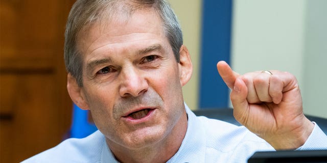 FILE - Rep. Jim Jordan, R-Ohio, said the bill would set up a program that almost no one would use and is a step toward a more serious ban on firearms in the U.S.