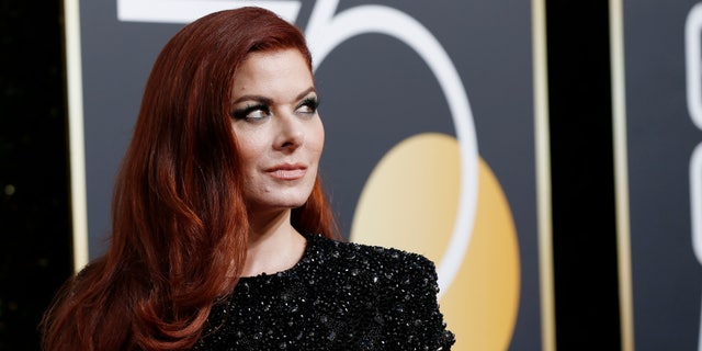 75th Golden Globe Awards – Arrivals – Beverly Hills, California, U.S., 07/01/2018 – Actress Debra Messing. REUTERS/Mario Anzuoni