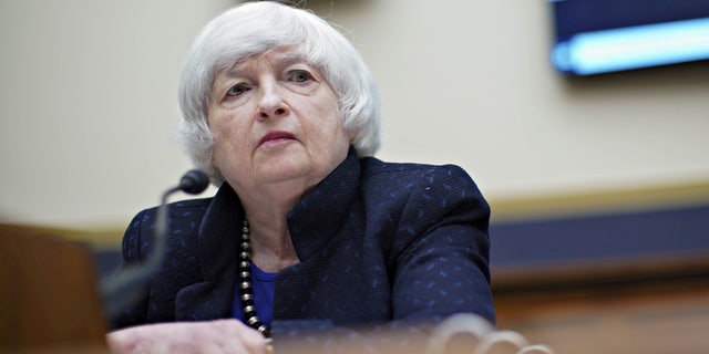 Treasury Secretary Janet Yellen attends the House Financial Services Committee hearing in Washington, Sept. 30, 2021.