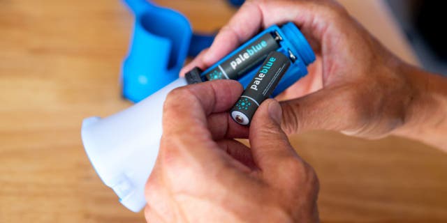 Pale Blue Rechargeable Smart Battery Sustainability Pack
