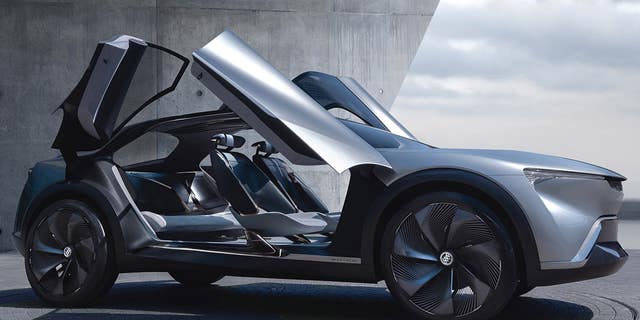 The Buick Electrac concept is an all-electric compact SUV.