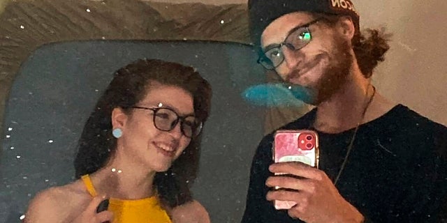 This undated photo shows Anthony Huber, right, and Hannah Gittings. Huber was fatally shot, Aug. 25, 2020, along with Joseph Rosenbaum by Kyle Rittenhouse during a protest of the police shooting of Jacob Blake, a Black man, by a White police officer on Aug. 23. 