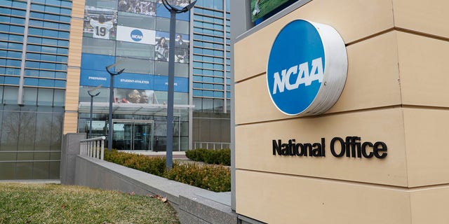 FILE - NCAA Headquarters in Indianapolis shown this Thursday, March 12, 2020.  NCAA on Monday, Nov.  On October 8, 2021, he laid the groundwork for a major restructuring of collegiate sports that would give each of its three divisions the right to self-govern.