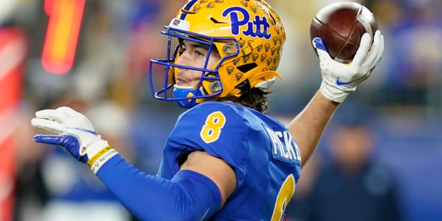 Pitt quarterback Kenny Pickett throws against North Carolina on Nov. 11, 2021, in Pittsburgh.