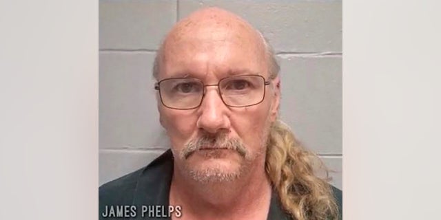 This undated photo provided by Dallas County Sheriff's Office in Buffalo, Missouri shows James Phelps. Phelps and Timothy Norton were charged Wednesday, Nov. 17, 2021, with first-degree murder in the death of 33-year-old Cassidy Rainwater. (Dallas County Sheriff's Office via AP)