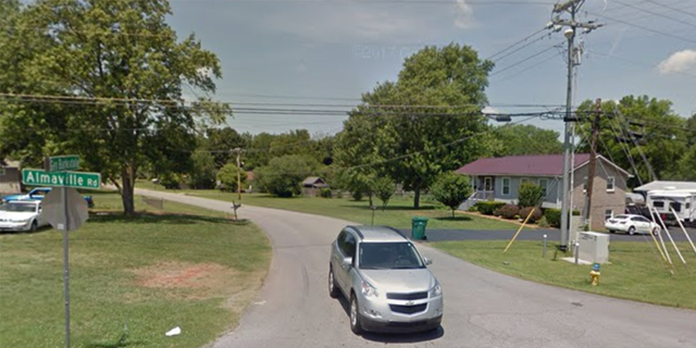 The neighborhood where police responded to a domestic shooting. 