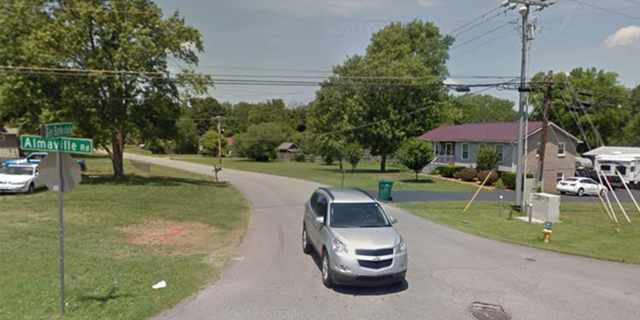 The neighborhood where police responded to a domestic shooting.