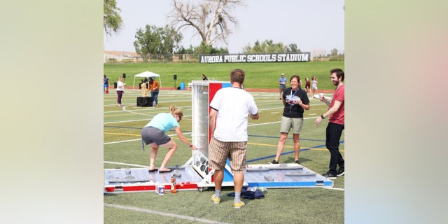 An Aurora Public Schools football field. 