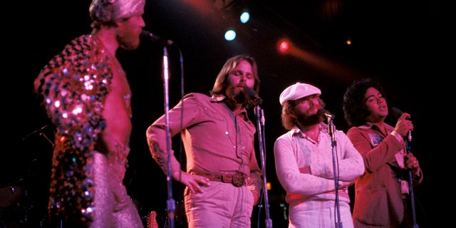 Billy Hinsche joins the Beach Boys on stage.